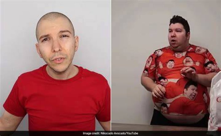 Nikocado Avocado weight loss is breaking the after Youtuber